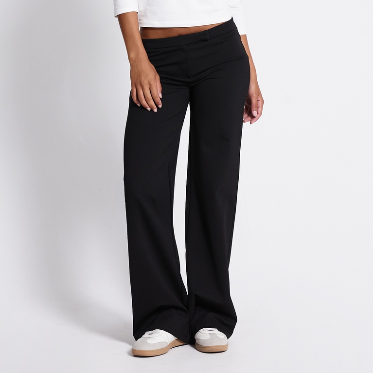 Low waist wide dress pants "Estrid"